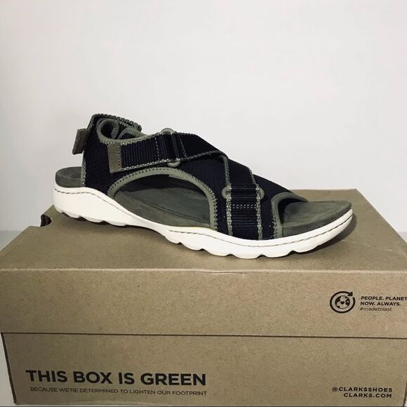 Clarks Collection Armand’s Stroll Mesh Adjustable Sport Sandals - Picture 1 of 8